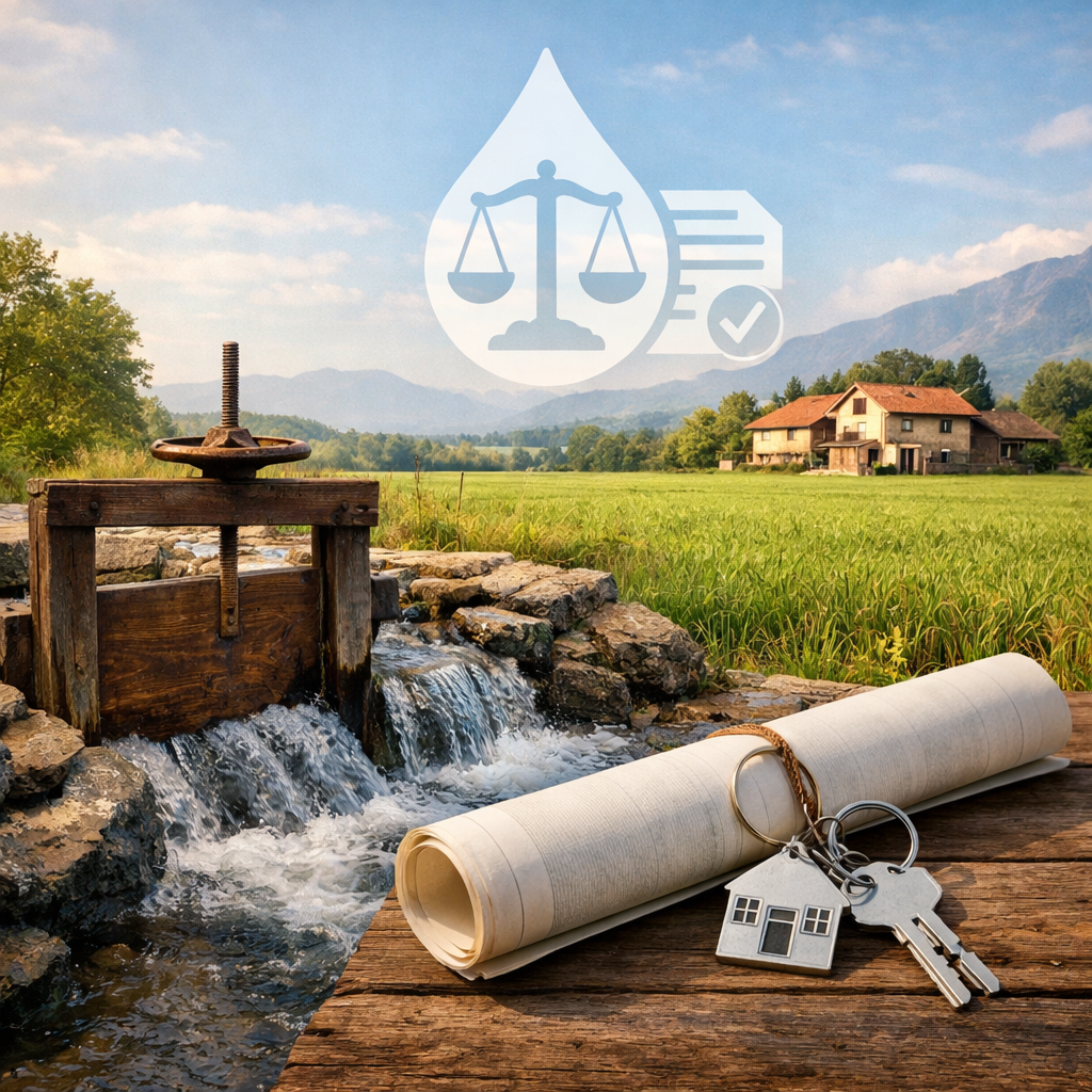 Derechos de agua y tu propiedad: por qué inscribirlos a tiempo puede salvar tu patrimonio en Chile